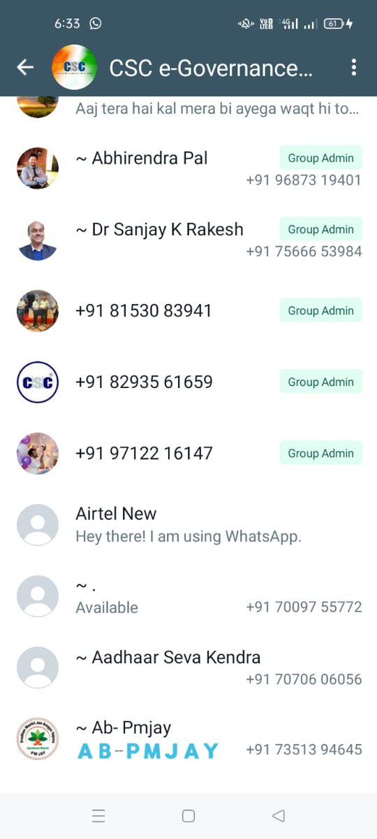 IMPORTANT for VLEs! Scammers are making Fake WhatsApp Groups/Accounts pretending to be CSC Officials... Consult your DM/DC, State SPOC or #CSC Social Media Channels before sharing sensitive info or visiting any websites, otherwise, you may become a victim of financial fraud.