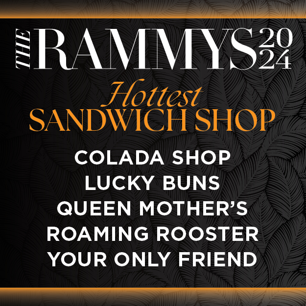 Sandwich lovers, unite! Vote for the #RAMMYS2024 #HottestSandwichShop 🤤 and help us crown a winner! Voting ends 5/31 at 5pm. Get your tickets today to be in the room on 7/21at The RAMMYS to celebrate excellence in our local dining scene! therammys.org for voting & 🎟️s!