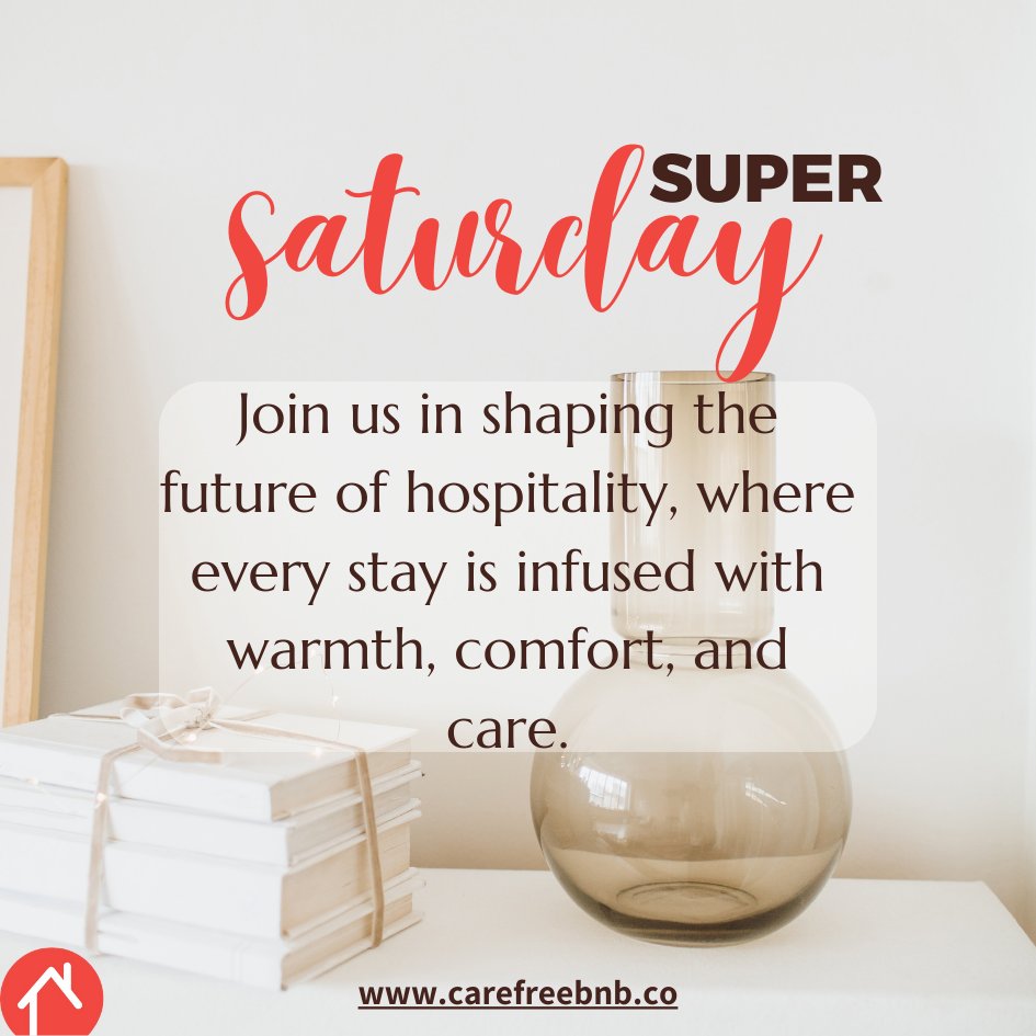 If you're a property owner or a short-term rental host, we invite you to be part of a community that's redefining guest experiences.

#CarefreeBNB #HospitalityRevolution #ShortTermRentals #PropertyOwners #JoinUs #FutureOfHospitality #WarmWelcome #WorryFreeHosting #AirbnbHosting