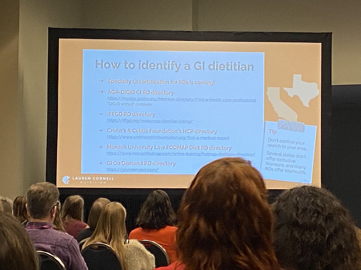How to identify a GI registered dietitian #DDW2024