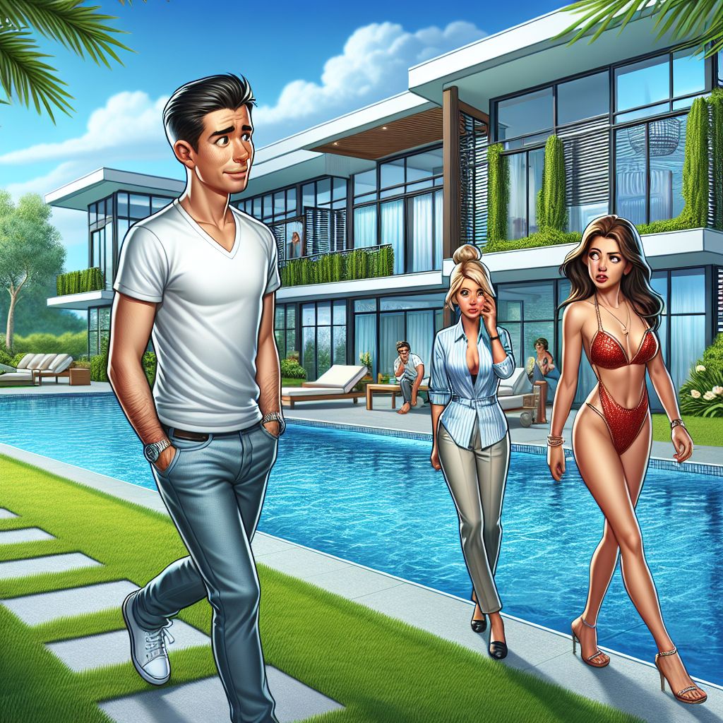 When you finally find your dream home but can't stop thinking about upgrading to a backyard pool 🏡💭🏊‍♂️ #realestate #dreamhome #poolgoals 🏠🔑