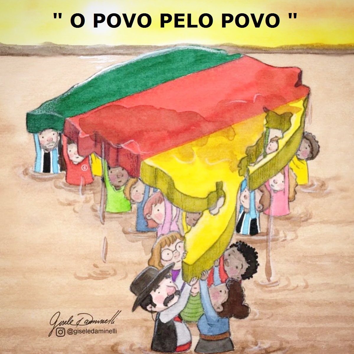 Bom sábado patriotas, em homenagem as vítimas do Rio Grande do Sul…                                   
#LIBERDADE
#BolsonaroNobeIDaPaz 
#BolsonaroSeraEterno
#BolsonaroOrgulhoDoBrasil
#DeusNoComandoSempre
#ForaLula