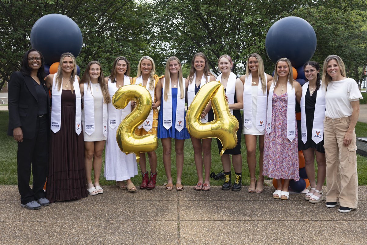 So proud of this group 🥺🎓 Congratulations to our seniors. We are so thankful for all you have done for UVA lacrosse and can’t wait to see what great things you accomplish in life! #GoHoos