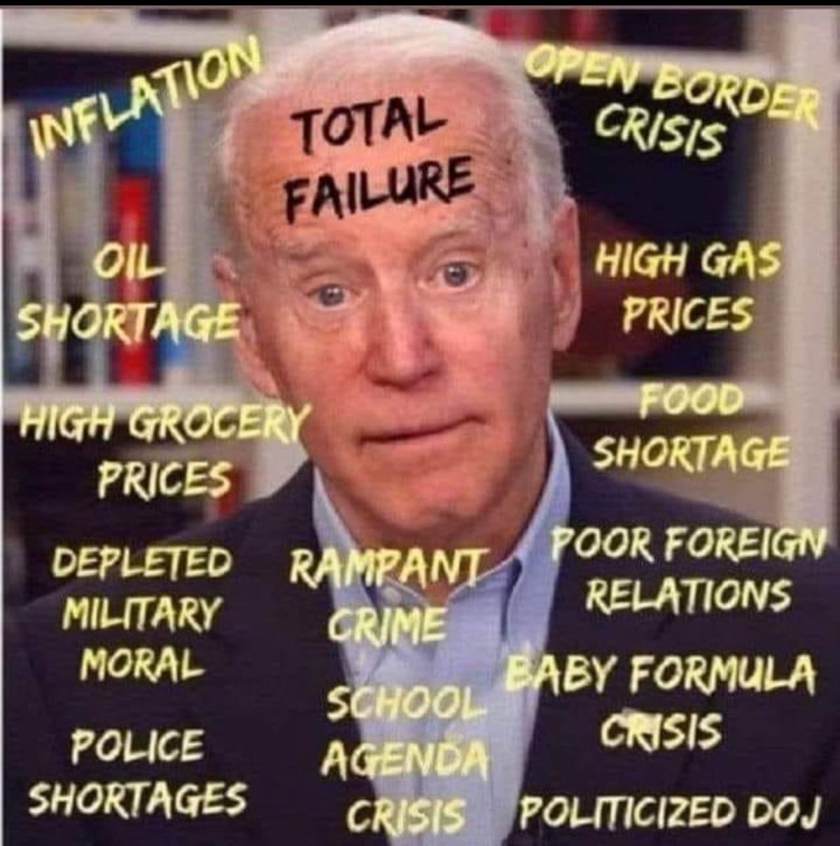 This is who President Trump will be debating…… A TOTAL FAILURE.