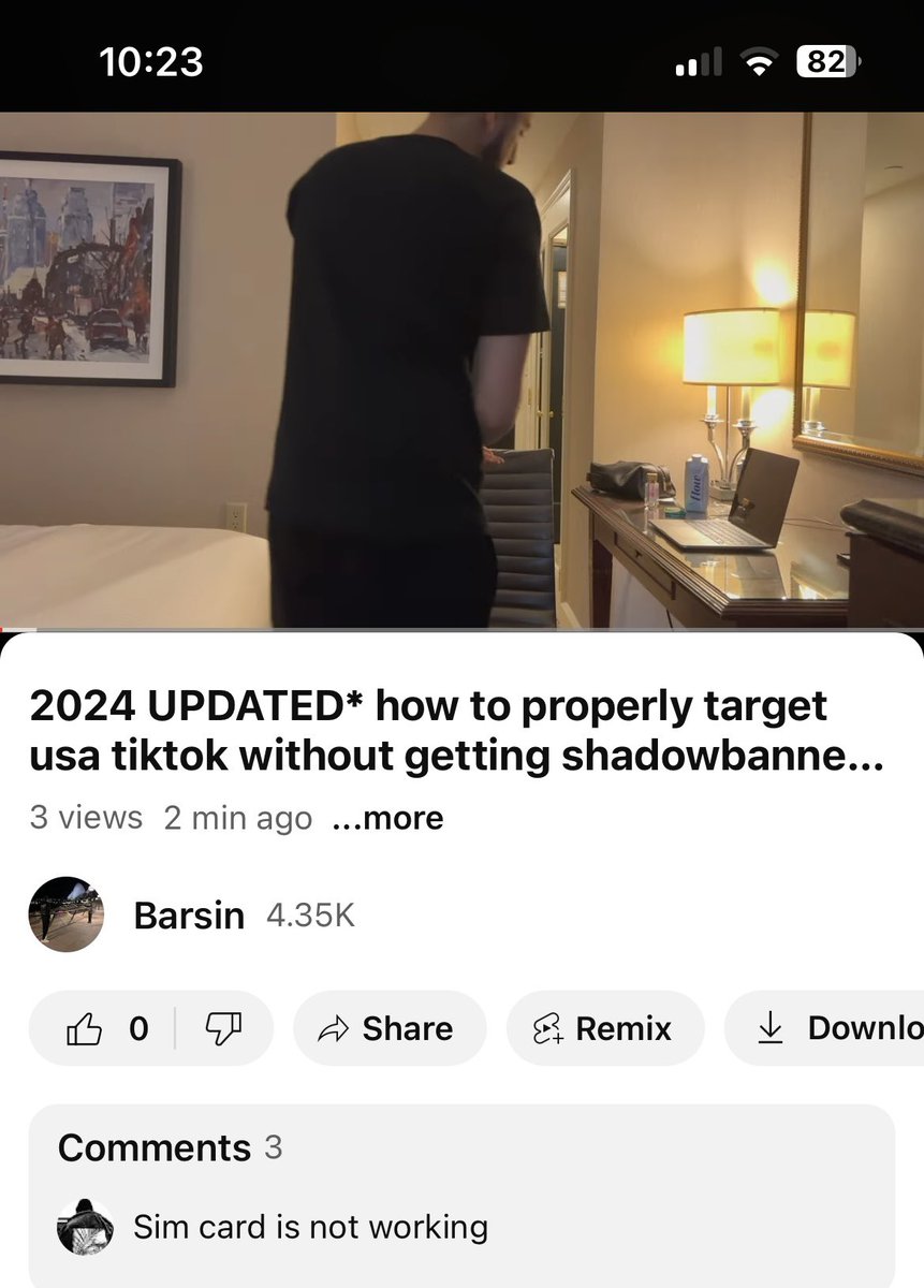 Tiktok patched the SIM card method when targeting USA tiktok from outside USA 

This is the new way to do it without getting shadowbanned 

Full video: youtu.be/sKl9hZ5_bys?si…