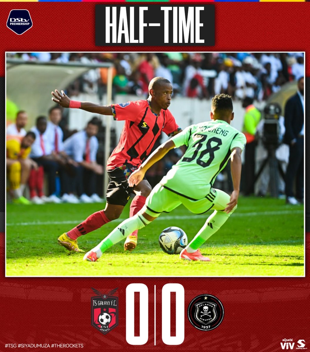 Halftime has arrived with the score held at a draw.🚀 @aQuelle @aQuelleviv #Siyadumuza #TheRockets #TSG