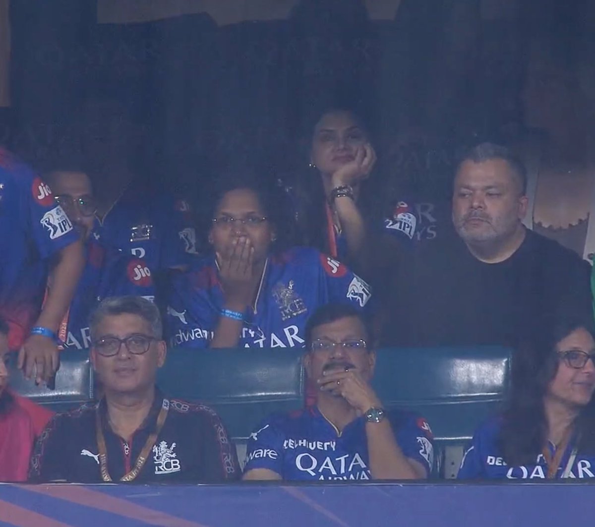 Asha Sobhana reactions when rain comes at Chinnaswamy.