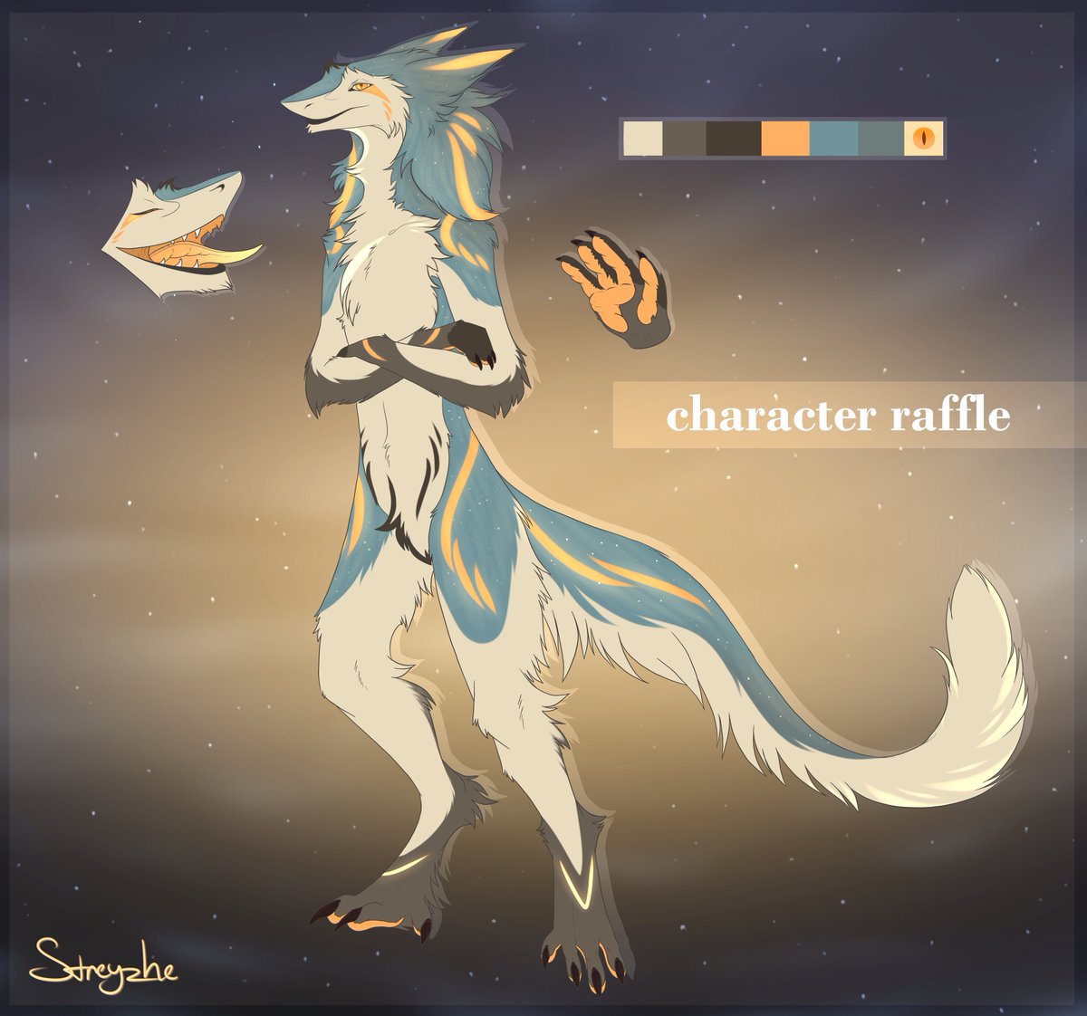 Streyzhe_Starry's tweet photo. Sergal Character Raffle! ♡

To enter
✨Follow + Like + Rt
..you can view and like/rt my other drawings (optional)

Ends
✨June 7

Species by mick39 

#character #raffle #sergal #furry #furryart https://t.co/4BASCg6OFq