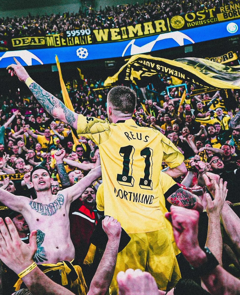 ✨ 𝐎𝐅𝐈𝐂𝐈𝐀𝐋 | No seu ÚLTIMO jogo no Signal Iduna Park e na Bundesliga, Marco Reus marcou o seu CENTÉSIMO gol no estádio.

Uma despedida digna de uma lenda! 🥹💛