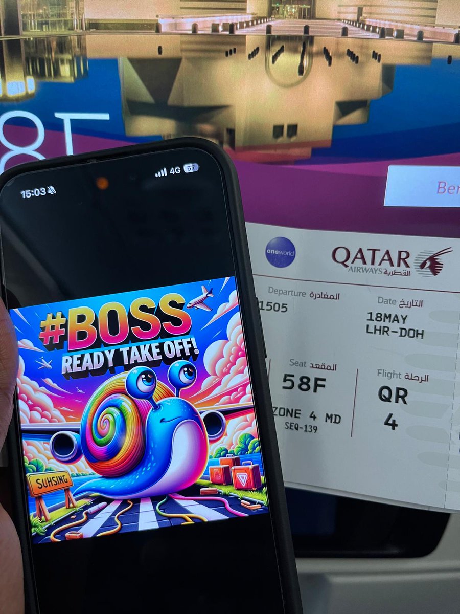 BookOfSnails's tweet photo. 🌍✈️ The Snail team is heading from the UK to Qatar to meet an investor! 🐌💼 Exciting times ahead as #BossCoin prepares for its next big leap. Stay tuned for more updates! 🚀
#BossCoin #BookOfSnails #CryptoCommunity #BuyTheDip #Bitcoin #pinksale #Binance #BOSS $BOSS #P2E #Bitcoin #PlayToEarn #Raydium #memcoin