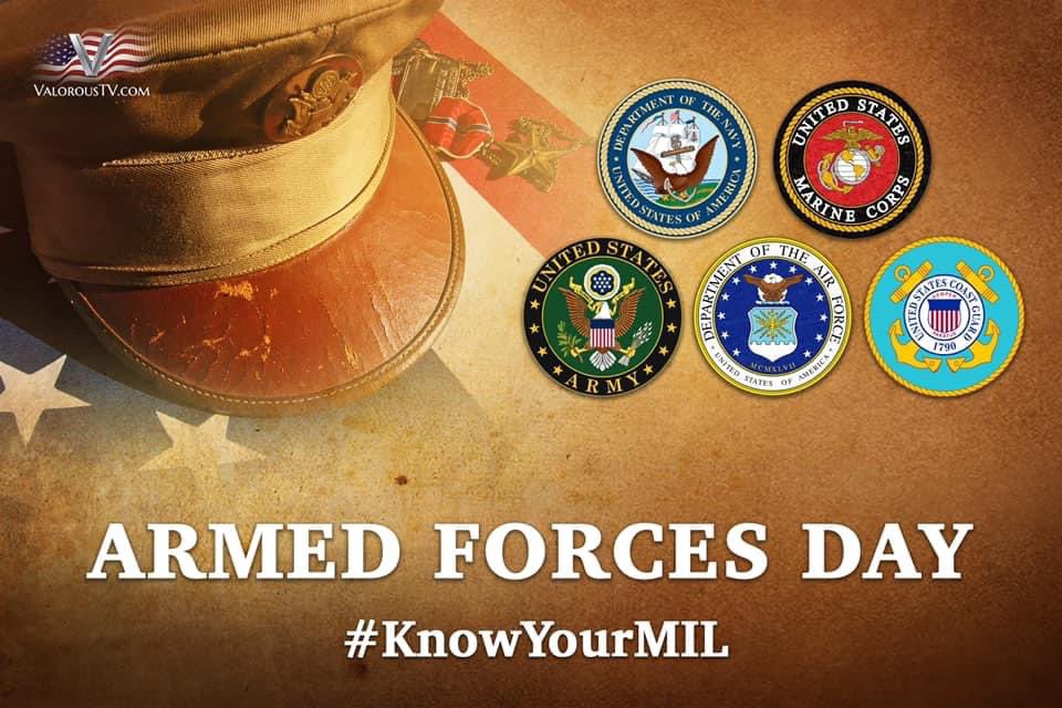 🇺🇸 Thank you to all the men, women and supporting families who have served and are presently serving our country! #ArmedForcesDay