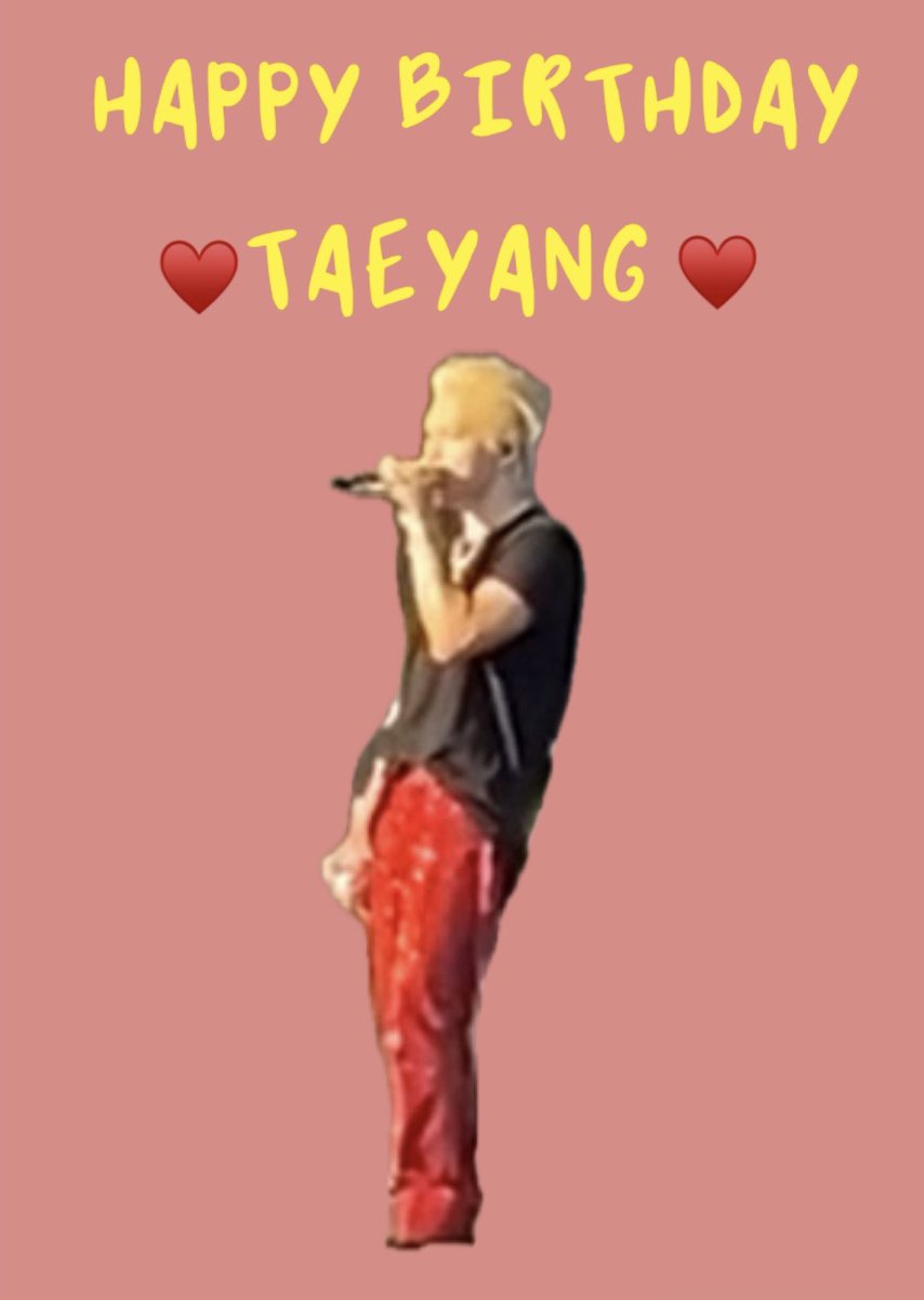 bb_okchr7's tweet photo. なんとか間に合ったー(；ﾟ∀ﾟ︎)
happy birthday 🌞

#영원토록_영배만_볼_태양
#Happy_Taeyang_Day https://t.co/1wc4sbrS6g