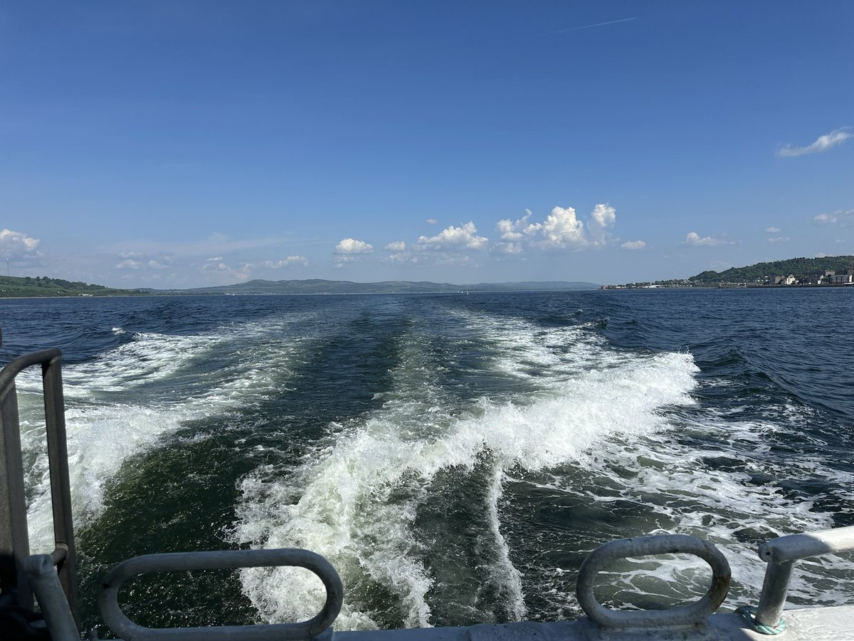 On the ferry to Dunoon