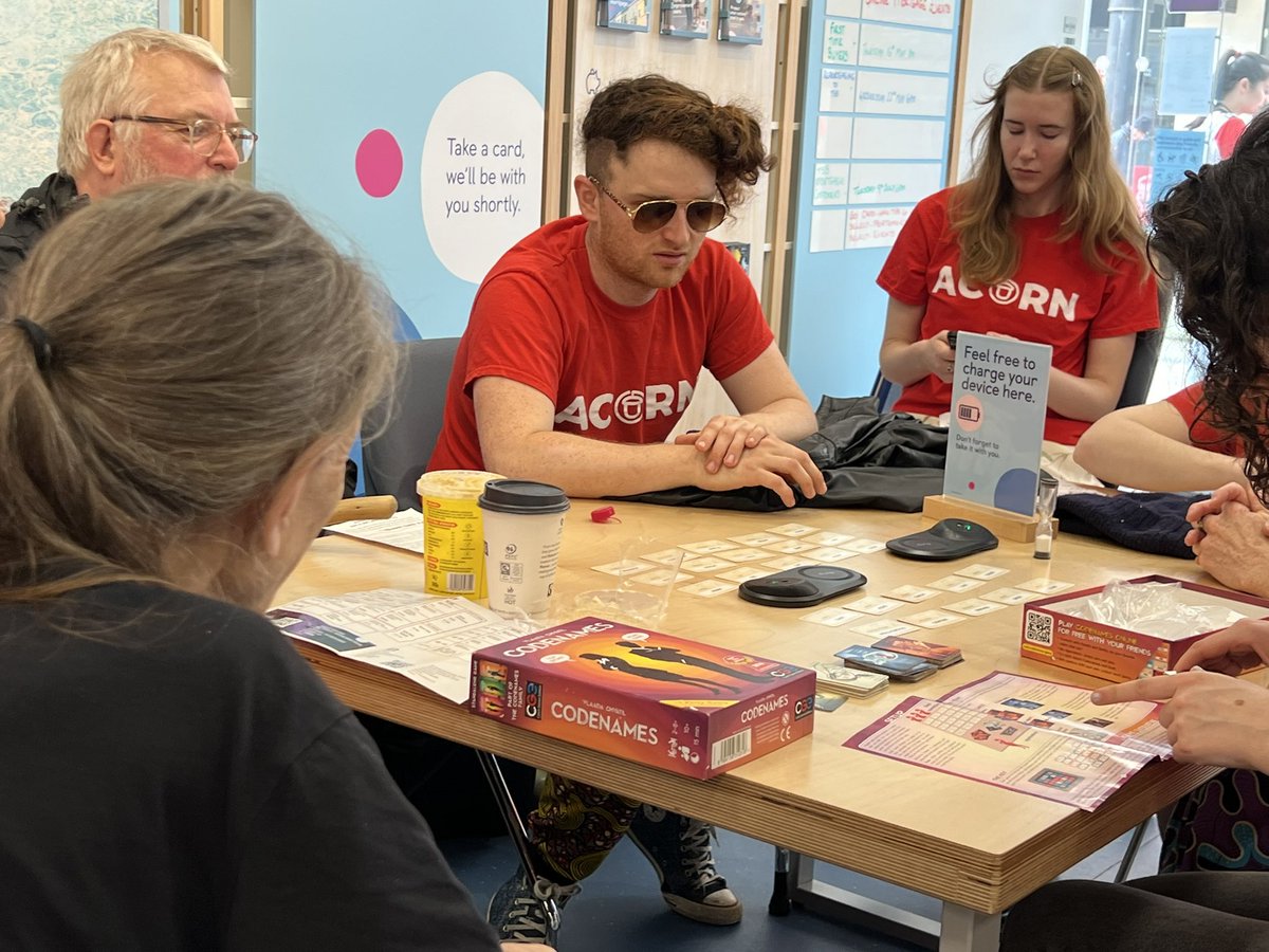 Playing games in TSB bank and getting comfy, just like TSB does with their 12-month tenancy limits. Because who needs long-term security when you can have a yearly eviction adventure?