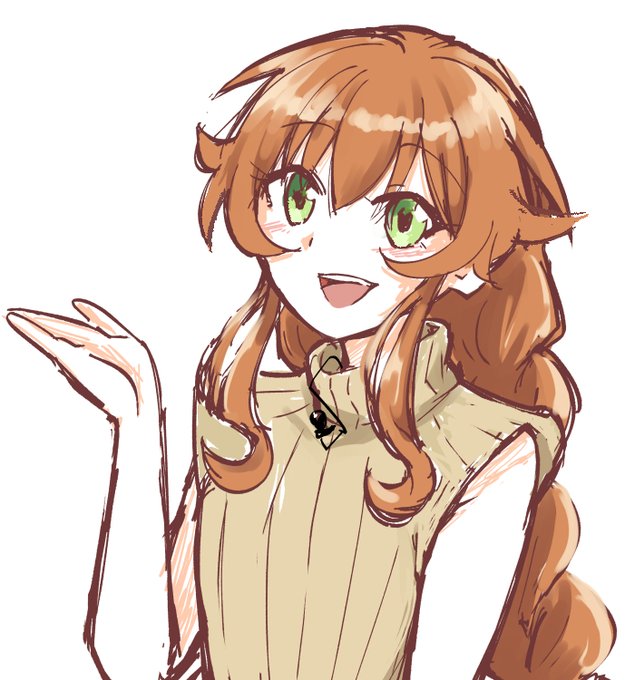 アナウンス部の香さん、らくがき 