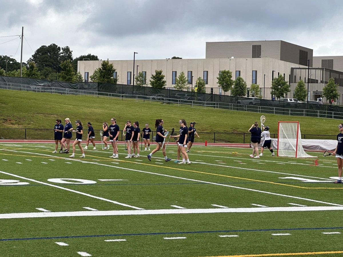 Warm-ups going down now at Durham Memorial Stadium for 1A/2A/3A Women’s Lacrosse State Championships between @UnionPinesHs & @BMCHSNC 11:00am game time! #NCHSAALAX