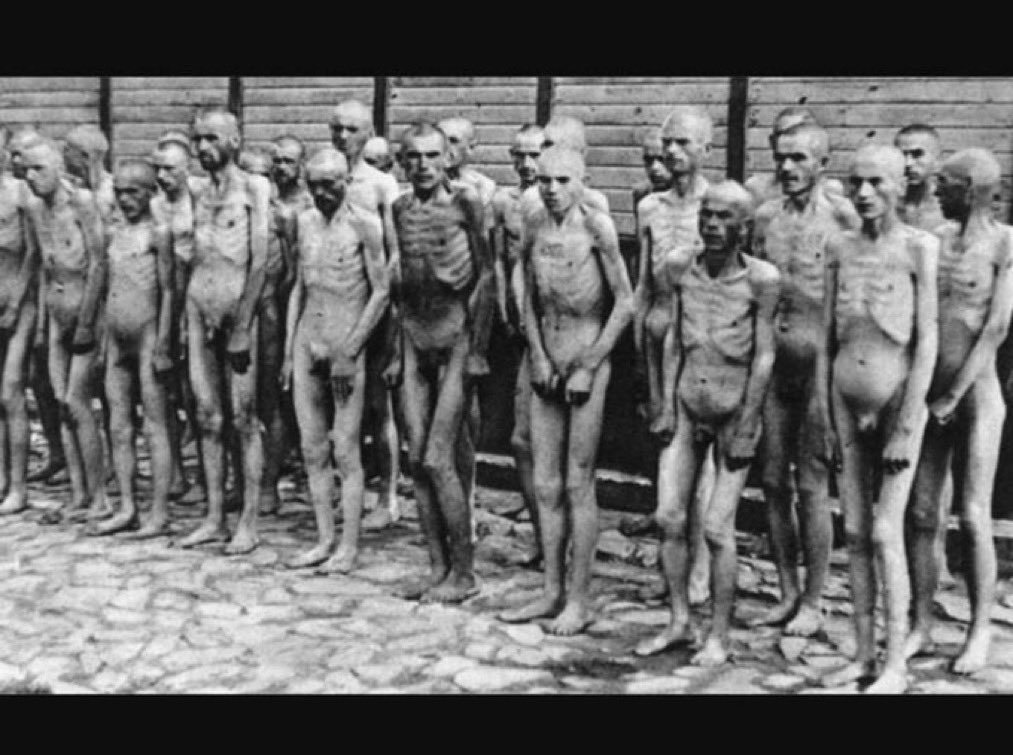 Don't teach us what a genocide is, we had one of these in 1939-1945 and we lost 6.5 million Jews. There is no famine in Gaza and most of the dead are #HamasisISIS rapists & murderes. #HolocaustMemorialDay #Holocaust #NeverAgain #NeverAgainIsNow #JEWS at one of the death camps.