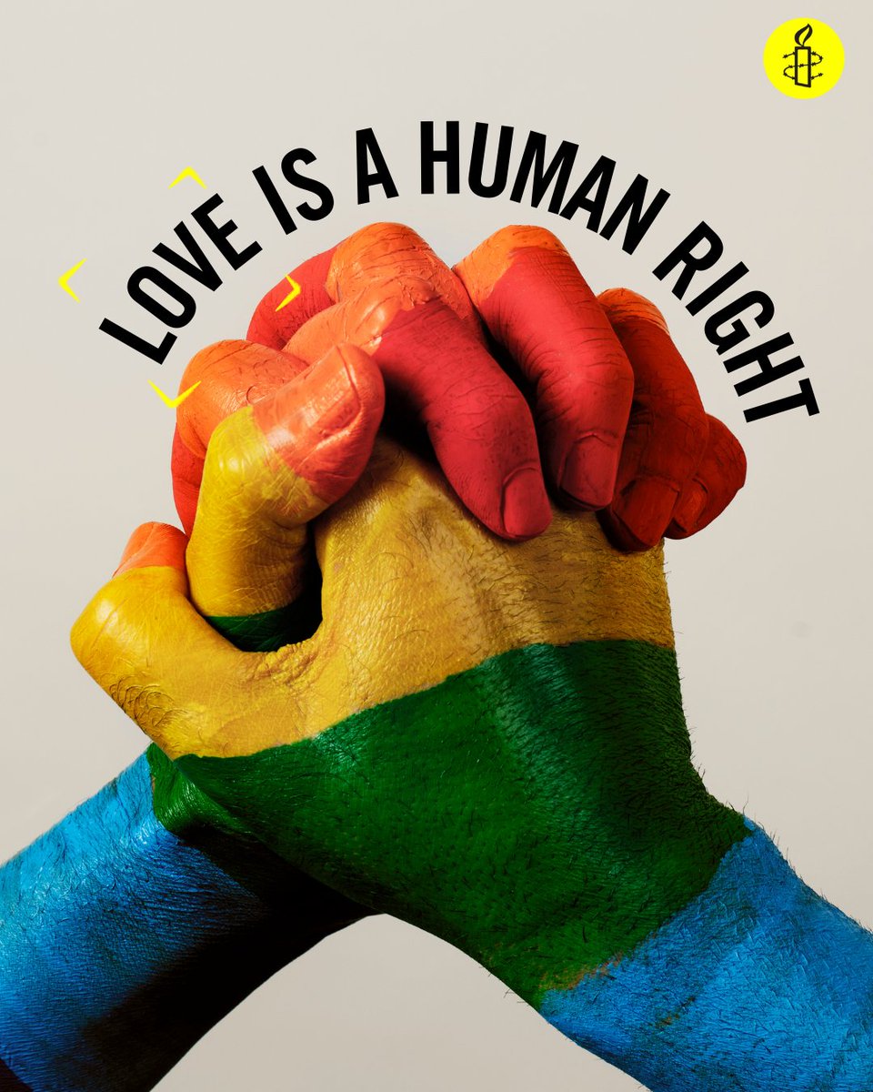 Love is a human right - everywhere 💛