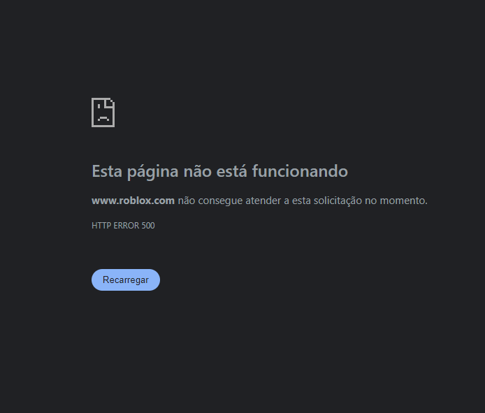 Roblox caiu ai também? #RobloxDown