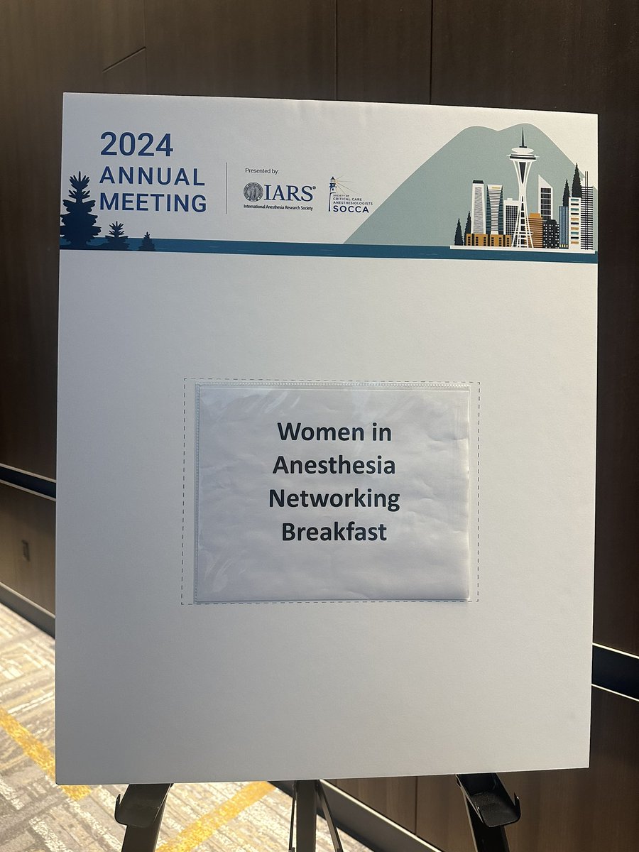 Starting the day in great company! 

#IARS24
#womeninanesthesia 
<a href="/TawfikLab/">Vivianne Tawfik, MD, PhD</a>