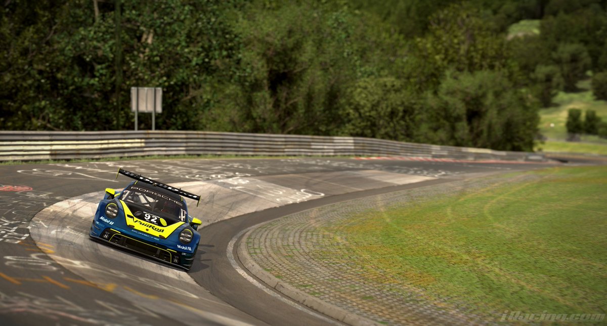 Preparados para las 24h de Nurburgring 2024 #iRacing

Estrenamos nueva skin de nuestro Porsche 911 GT3 combinando amarillo y azul. Cortesía de <a href="/Crosdevall/">Carlos Rosdevall</a> 

A mandos del Porsche:
- <a href="/Gallardoss33/">Miguel Angel Gallardo</a> 
- <a href="/Daniel_poldi95/">Daniel Gómez </a> 
- <a href="/4lex05/">Àlex Castillo</a> 

Suerte! Go #PullRod