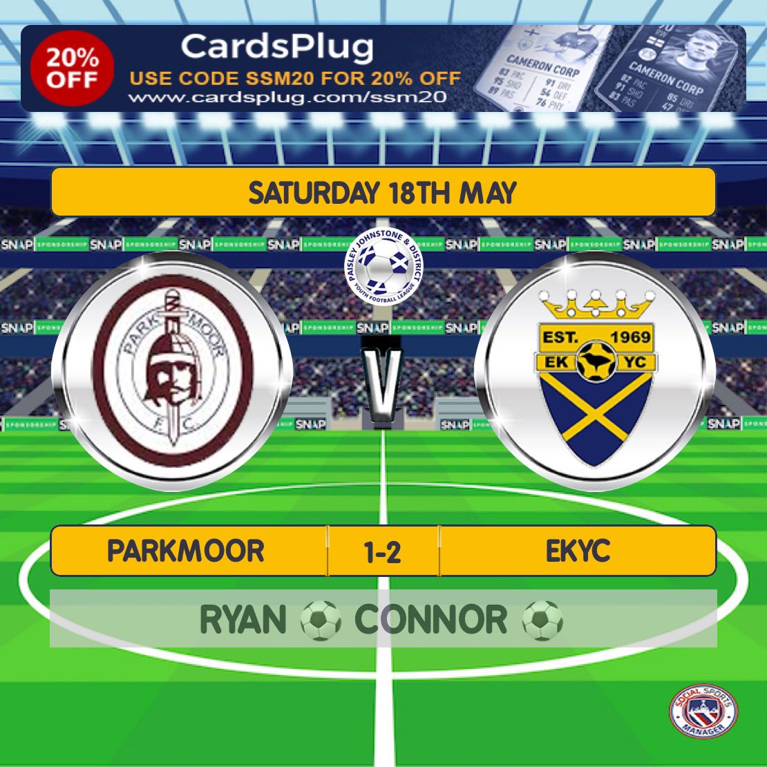 EKYC 2010 ⚽️⚽️⚽️ (@2010ekyc) on Twitter photo Back to Div 2 Group A <a href="/PJDistrictYFL/">P&J District YFL</a> duties today which saw YC leave with a brilliant 2-1 win against <a href="/ClubParkmoor/">Parkmoor Football Club</a> 2010s. Great game of football from both teams but YC showed the desire to hold onto the lead. Onto the next game. #ekyc #ekyc2010s #teamgame 💙💛 Back to Div 2 Group A <a href="/PJDistrictYFL/">P&J District YFL</a> duties today which saw YC leave with a brilliant 2-1 win against <a href="/ClubParkmoor/">Parkmoor Football Club</a> 2010s. Great game of football from both teams but YC showed the desire to hold onto the lead. Onto the next game. #ekyc #ekyc2010s #teamgame 💙💛