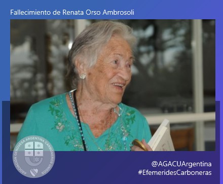 #efemeridescarboneras

22/5/2012. Fallecimiento de la actriz y escritora (nacida en Rivarolo Ligure) Renata Orso Ambrosoli.

#RenataAmbrosoli #RivaroloLigure #Agacu