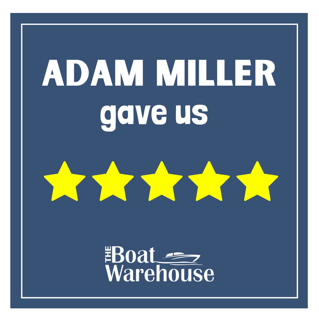 Adam's speechless, and we couldn't be happier! 😄🌟 His 5-star review speaks volumes about our service. Come experience the excellence that left Adam at a loss for words. Your satisfaction is our top priority! #TopNotchService #SpeechlessSatisfaction  #theboatwarehouse #ygkboats