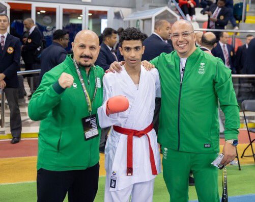 balarian07's tweet photo. حقق لاعب المنتخب السعودي للكاراتيه 
علي عبدالرحمن عون العرياني ،الميداليه البرونزيه 
في بطولة الدوري العالمي المقامه في اسبانيا 

#منصة_قبائل_بلعريان https://t.co/Pk9O8RQWLO