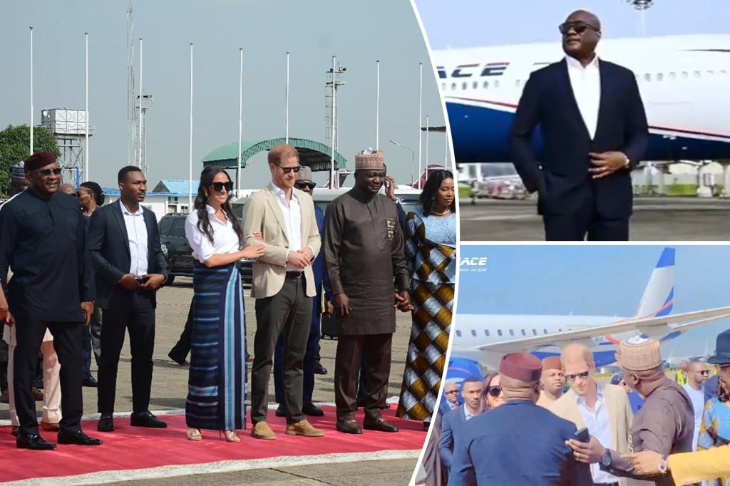 Prince Harry, Meghan Markle welcomed to Nigeria by fugitive wanted in US for $20M money laundering scam trib.al/CSh3PtM