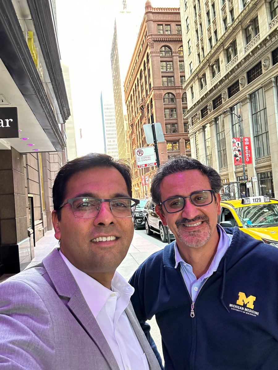 It was great to catch up with @sclerodermaUM Dinesh Khanna - a wonderful mentor and a dear friend. Thank you for all the guidance in shaping my career. #CONQUEST @srfcure