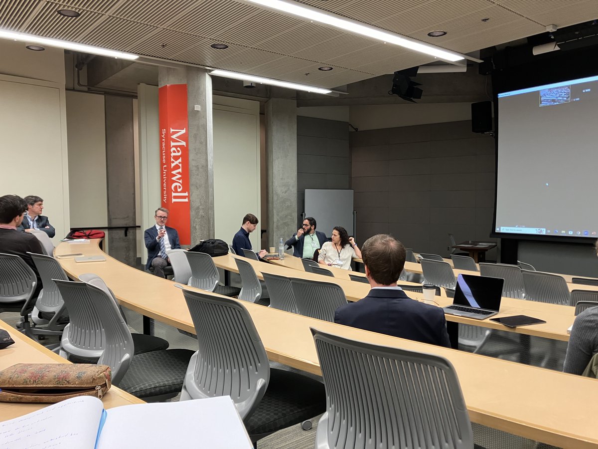 cesarguerreroa's tweet photo. @JeraldinedelCid @Policy_Prof @PSJ_Editor @gbsong @chris_weible @PolProcessRsch @berglund_oscar @ndidier @tanyaheikkila #COPPR | Panel 33 - Whether or Whither. Challenges to the Advocacy Coalition Framework, with Wei Li, @allegra_fuller, @chris_weible, Henrique Campos de Oliveira and @JohannaHornung  as Chair. https://t.co/Yxboe44loH