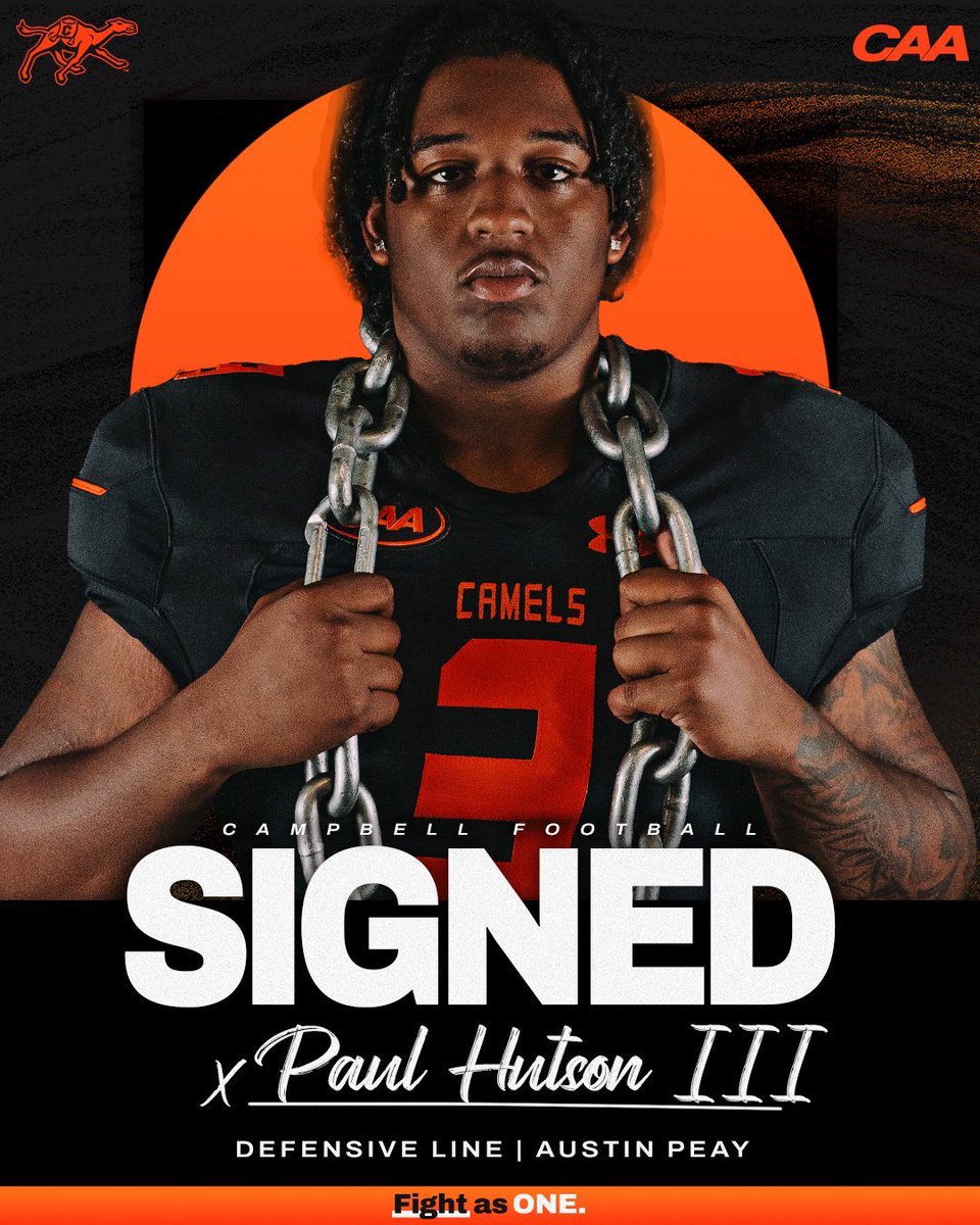 𝓢𝓲𝓰𝓷𝓮𝓭 ✍️ Welcome to The Creek, @P_Hutson2022! #SIGNED #FightAsONE | #RollHumps 🐪🏈