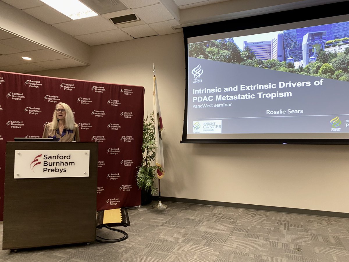 Cosimo Commisso (@cosimo_commisso) on Twitter photo PancWest was a huge success! Thank you to all the speakers and attendees for making the event so special. And thank you <a href="/sbpdiscovery/">Sanford Burnham Prebys</a> and <a href="/SBPCancerCenter/">SBP Cancer Center</a> for making the event possible. Here’s some photos of our keynote lecturer <a href="/SearsRosie/">Rosie Sears</a>. PancWest was a huge success! Thank you to all the speakers and attendees for making the event so special. And thank you <a href="/sbpdiscovery/">Sanford Burnham Prebys</a> and <a href="/SBPCancerCenter/">SBP Cancer Center</a> for making the event possible. Here’s some photos of our keynote lecturer <a href="/SearsRosie/">Rosie Sears</a>.