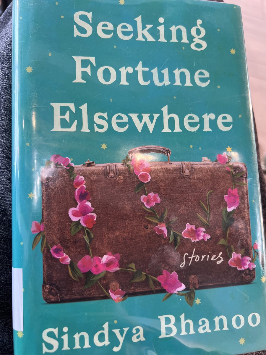 Asma Khalid (@asmamk) on Twitter photo Just finished reading <a href="/sindyabhanoo/">Sindya Bhanoo</a> collection of short stories “Seeking Fortunes Elsewhere.”
Cannot gush about it enough. One of the best pieces of South Asian fiction I’ve read this year. Beautifully written bittersweet stories. And I had SO many feels while reading! Just finished reading <a href="/sindyabhanoo/">Sindya Bhanoo</a> collection of short stories “Seeking Fortunes Elsewhere.”
Cannot gush about it enough. One of the best pieces of South Asian fiction I’ve read this year. Beautifully written bittersweet stories. And I had SO many feels while reading!