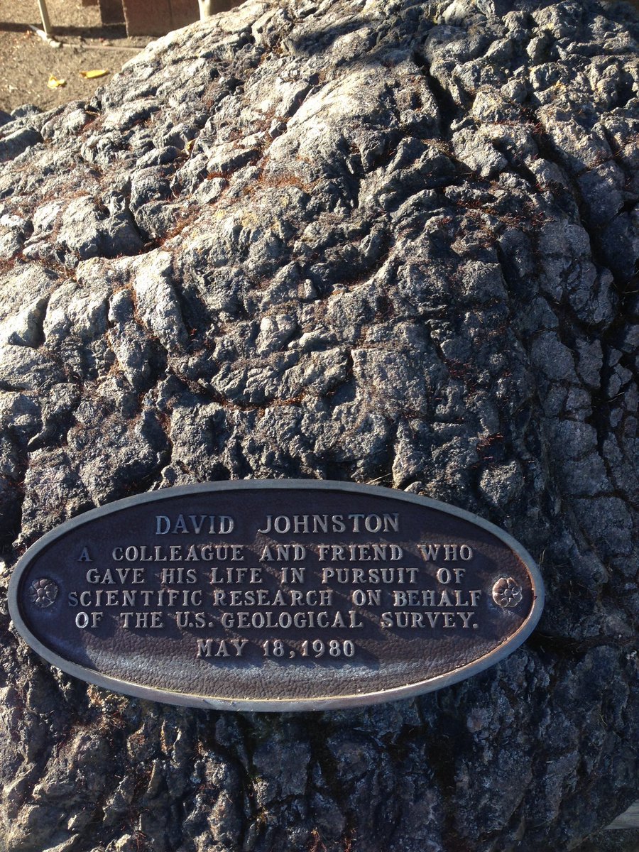44 years ago today, Mt St Helens erupted taking the lives of 57 people, including USGS volcanologist David Johnston, who radioed news of the eruption saying 'Vancouver! Vancouver! This is it!' before the blast reached him.