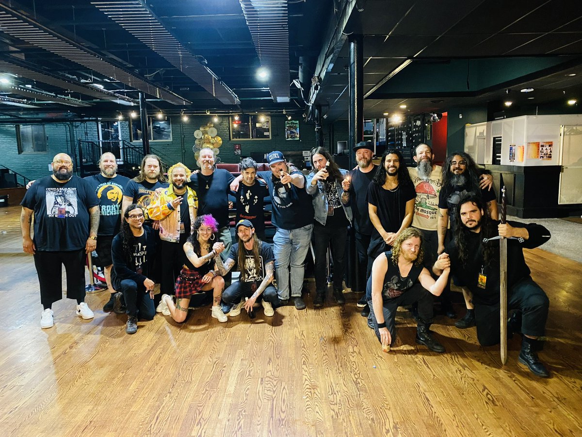 Another great tour for the books 🔥 @highonfireband and @highcommandthrash y’all simply the best familia the tour. Safe travels!!! can’t wait to see y’all again 🤘🏽 #joinzeta #highonfire #highcommand #usatour2024