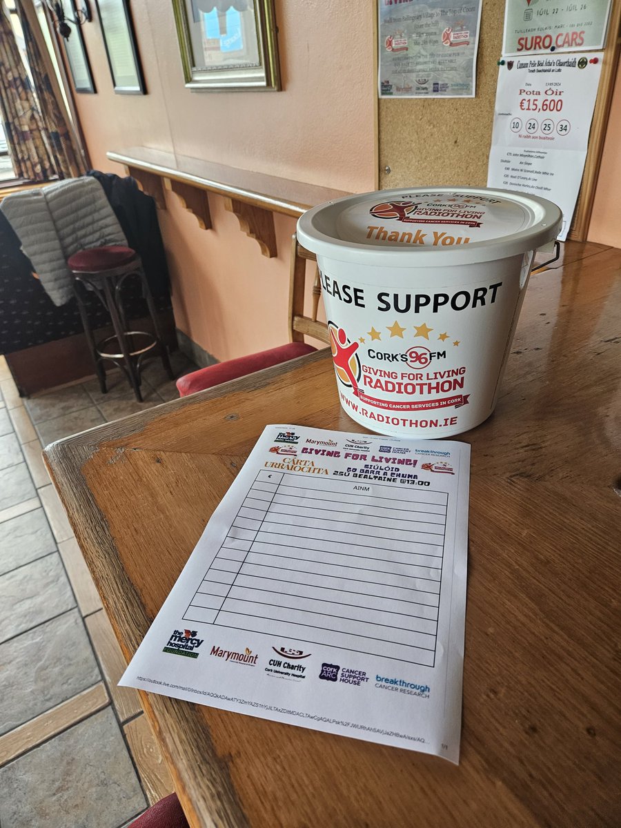 Antóin Ó Creimin (@cremin29) on Twitter photo Buckets and sponsorship cards handed out around the locality today. Excitement is building now for #Radiothon <a href="/unforeseenpod_/">Unforeseen Podcast</a> <a href="/LorRadioMurphy/">Lorraine Murphy</a> Buckets and sponsorship cards handed out around the locality today. Excitement is building now for #Radiothon <a href="/unforeseenpod_/">Unforeseen Podcast</a> <a href="/LorRadioMurphy/">Lorraine Murphy</a>