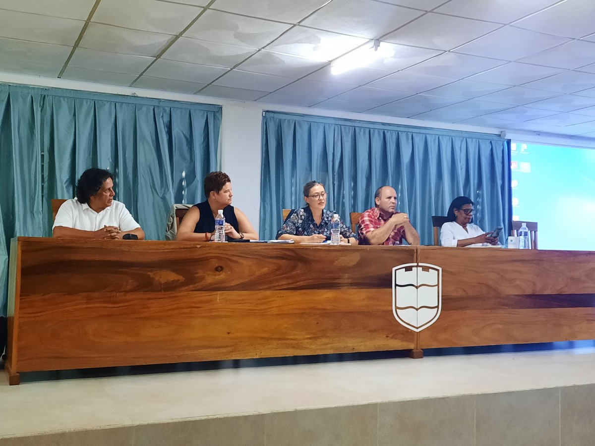 Se presentó Informe Anual de Proyecto Investigación #Cienpinos con soluciones basadas en la #Naturaleza con incidencia en la #Produccióndealimentos desde  #Gobiernoslocales #CienfuegosXMásVictorias 
@EdMartDiaz 
@ArmandoRguezB 
@adianez_taboada 
@Armandocv781123 @CienfuegosCitma