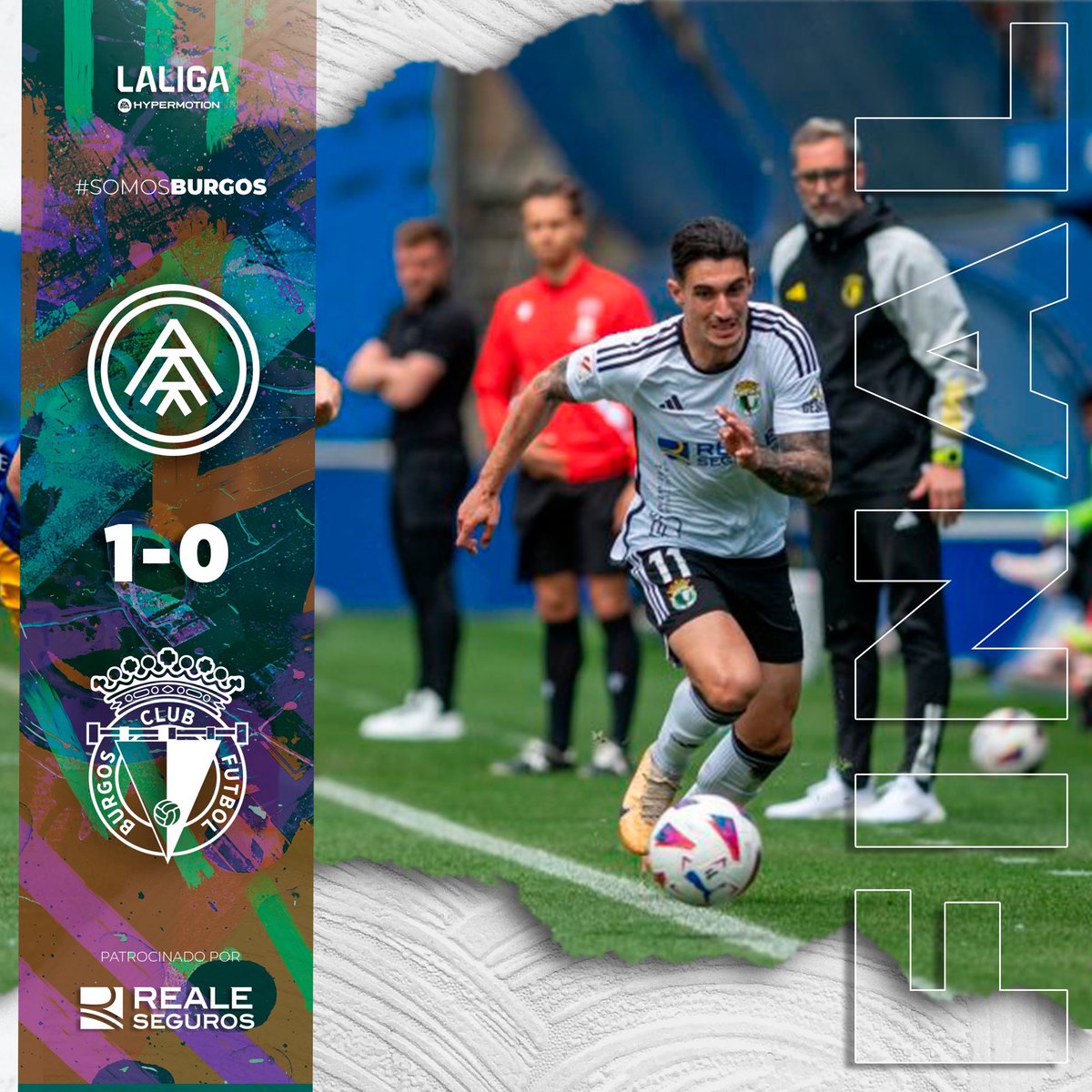 Sonó el despertador ⏰ 

Gracias por una gran temporada 

Seguimos <a href="/Burgos_CF/">Burgos Club de Fútbol</a> 

🖤🤍🖤🤍🖤🤍🖤