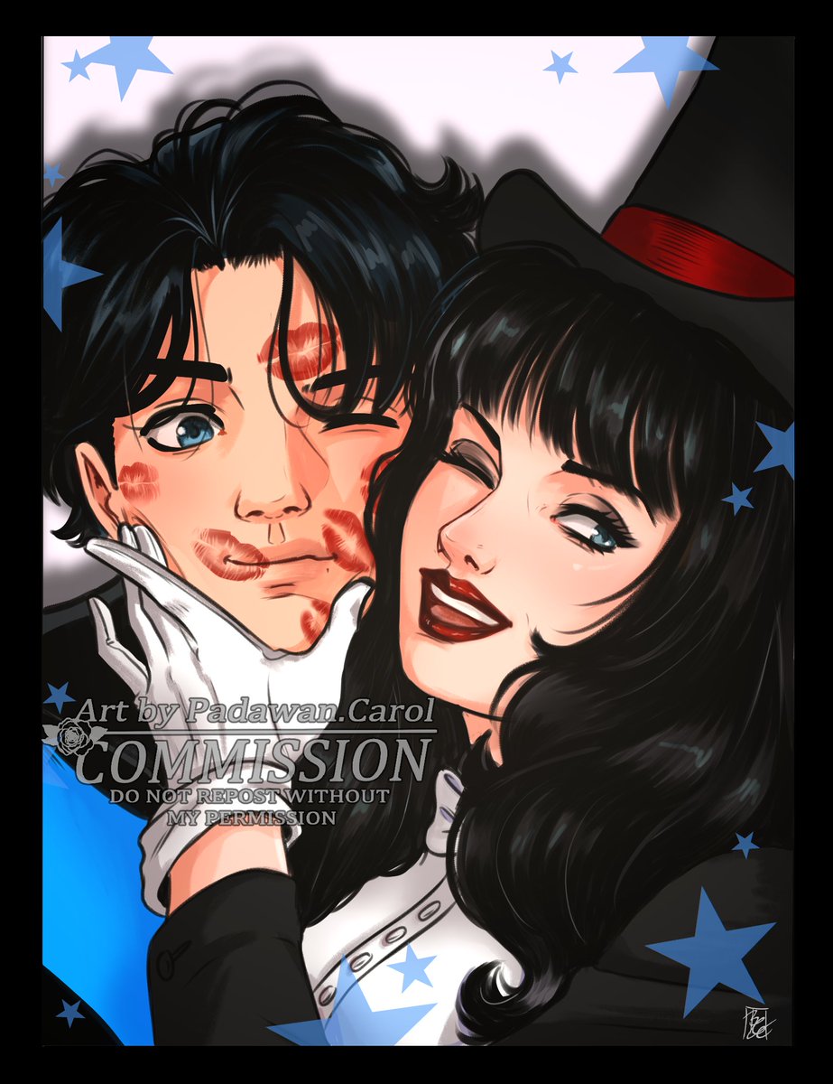 C0mm for @/Paco.cruz4 (IG) #nightwing #zatanna