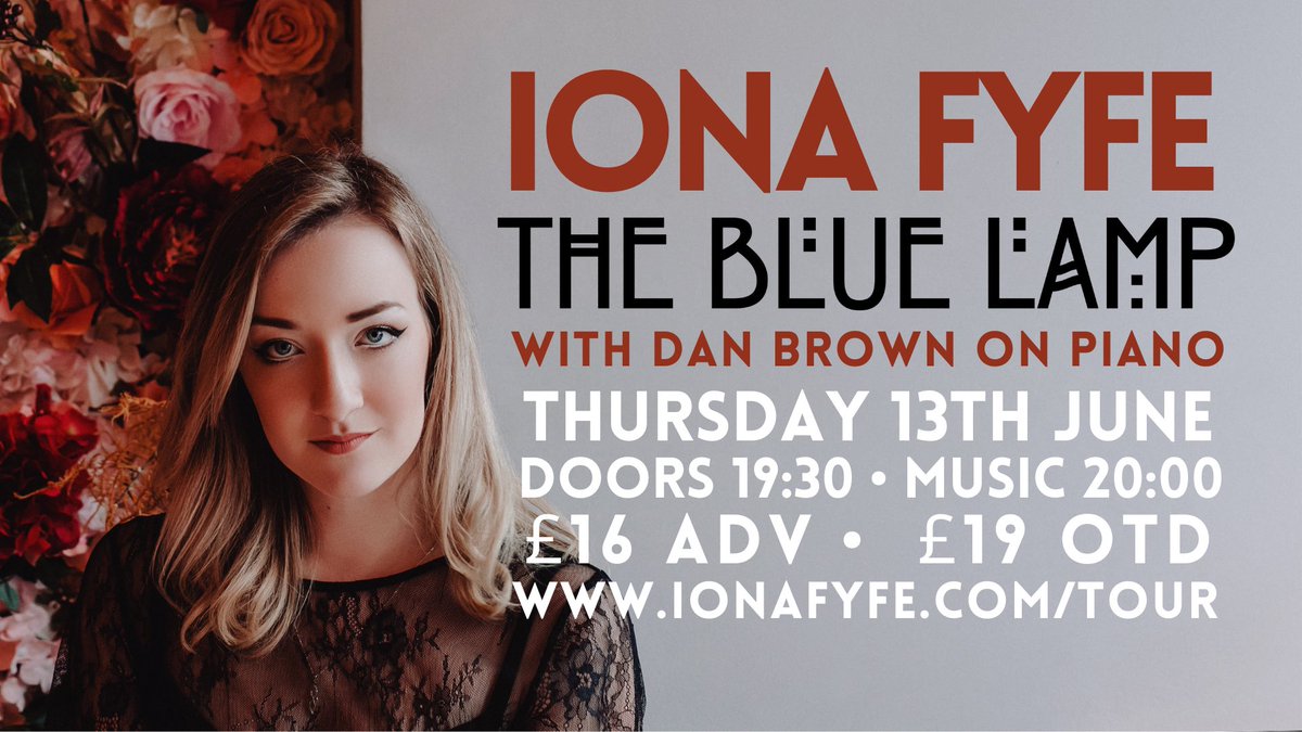 I’m performing a special home show at the Blue Lamp in Aberdeen on Thursday 13th June. I’ll be joined on piano by Dan Brown. The legendary Danny Couper will also be singing with his banjo! Tickets here: bit.ly/ionalamp