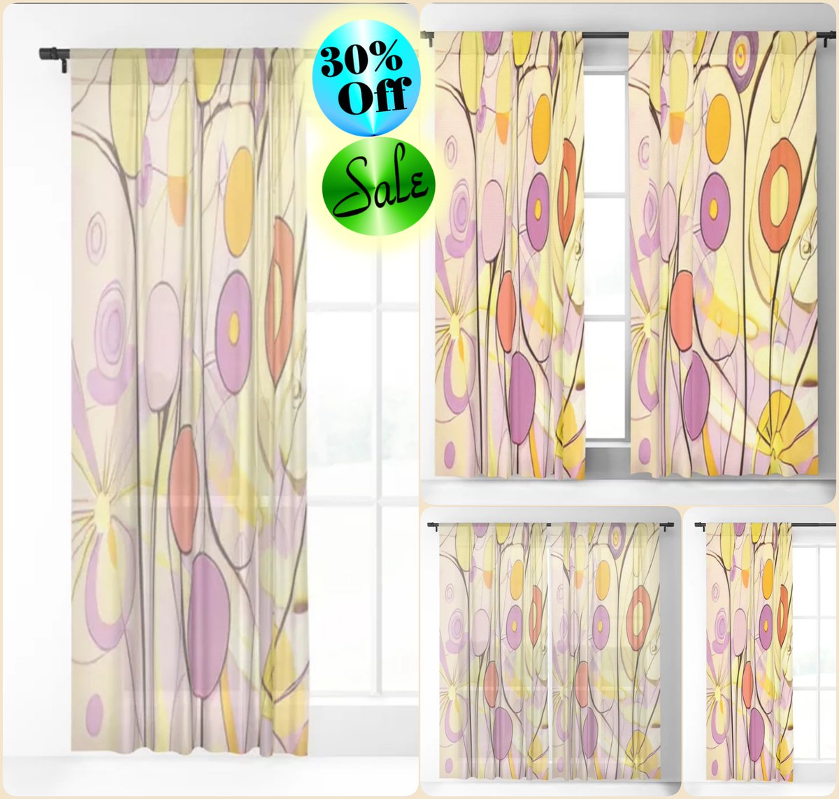 *SALE 30% Off*
Zircon Voyage Sheer & Blackout Curtain~by Art Falaxy~
~Exquisite Decor~
#artfalaxy #art #curtains #drapes #homedecor #society6 #swirls #accents #sheercurtains #blackoutcurtains #floorrugs

society6.com/product/zircon…
society6.com/product/zircon…