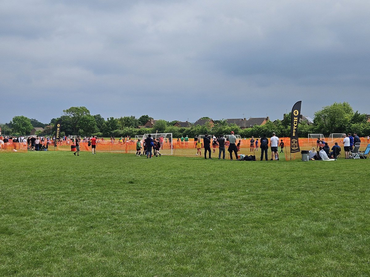 Lovely day in the sun for the <a href="/Tornadoes1971/">Thatcham Tornadoes</a> end of season football tournament - <a href="/KennetSchool/">Kennet School</a> field is looking unreal in the sun 🌞 and the Kennet PTA refreshments are Champions League quali-tea 🏆 ☕️