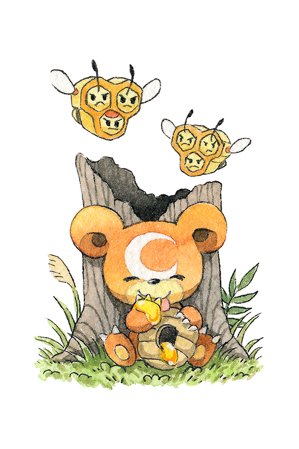 OliverHamlin's tweet photo. Honey Bandit Teddiursa https://t.co/PGa3hgSRzB