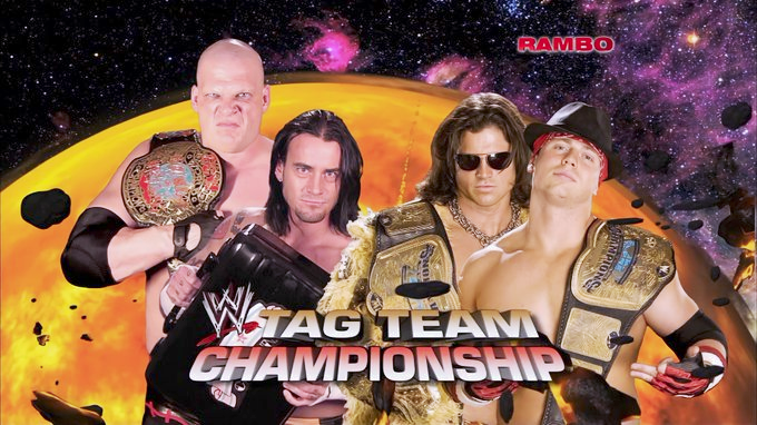 5/18/2008

The Miz & John Morrison defeated Kane & CM Punk to retain the WWE Tag Team Championship at Judgement Day from the Qwest Center in Omaha, Nebraska.

#WWE #JudgementDay #JohnMorrison #TheMiz #Awesome #Kane #TheBigRedMachine #CMPunk #WWETagTeamChampionship
