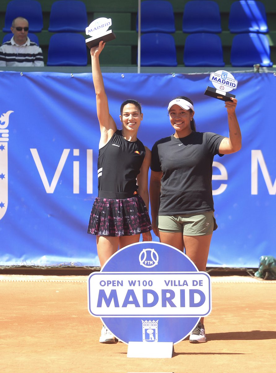 🏆  Doubles Champions
🇬🇷   Eleni Christofi &  🇦🇺   Destanee Aiava
#ITFWorldTennisTour