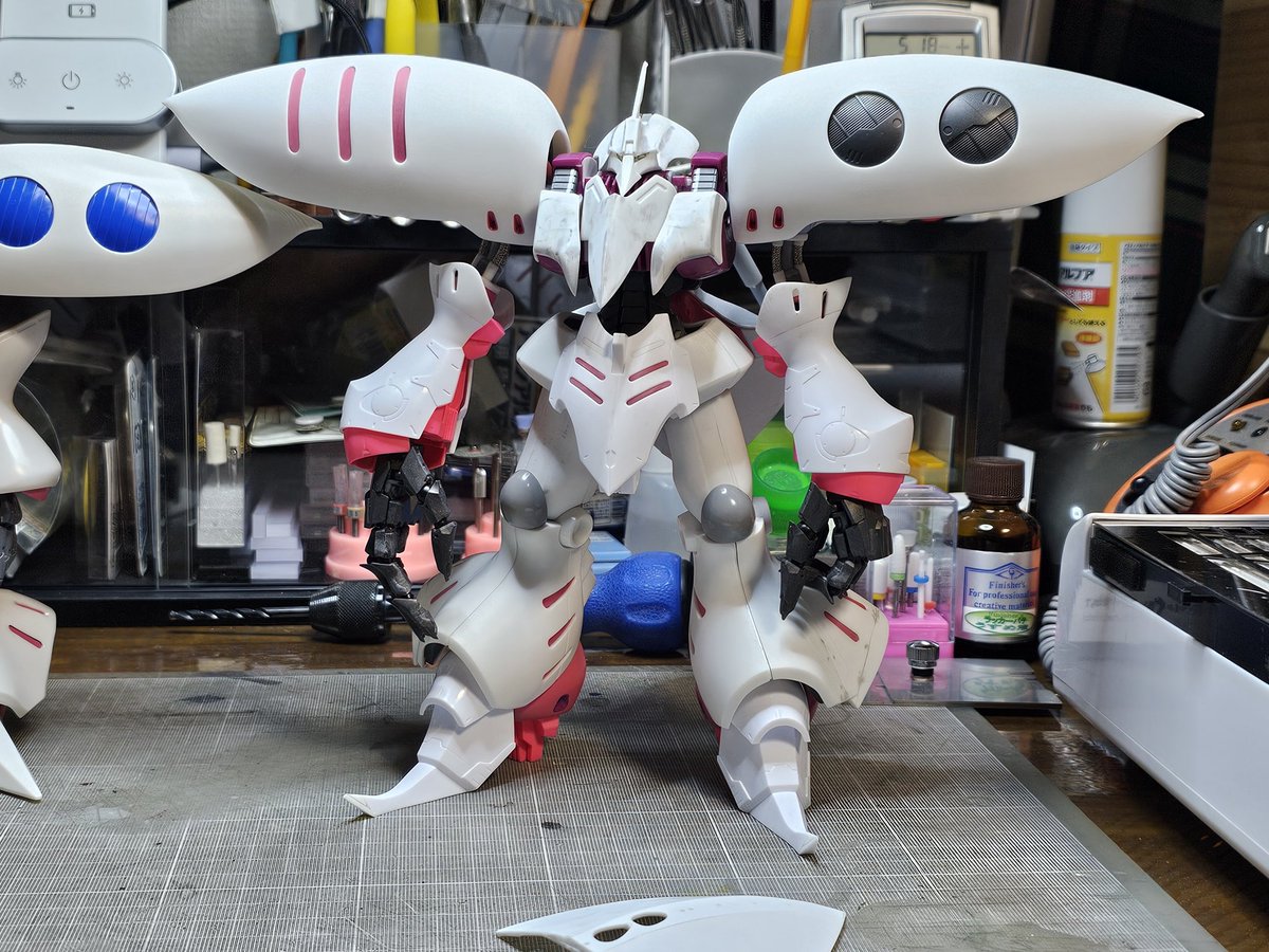 【プロモデラー原田正彦：作】フルスクラッチ 量産型 キュベレイ 1/144 プロモデラー原田正彦：作】フルスクラッチ 量産型 キュベレイ 1/144