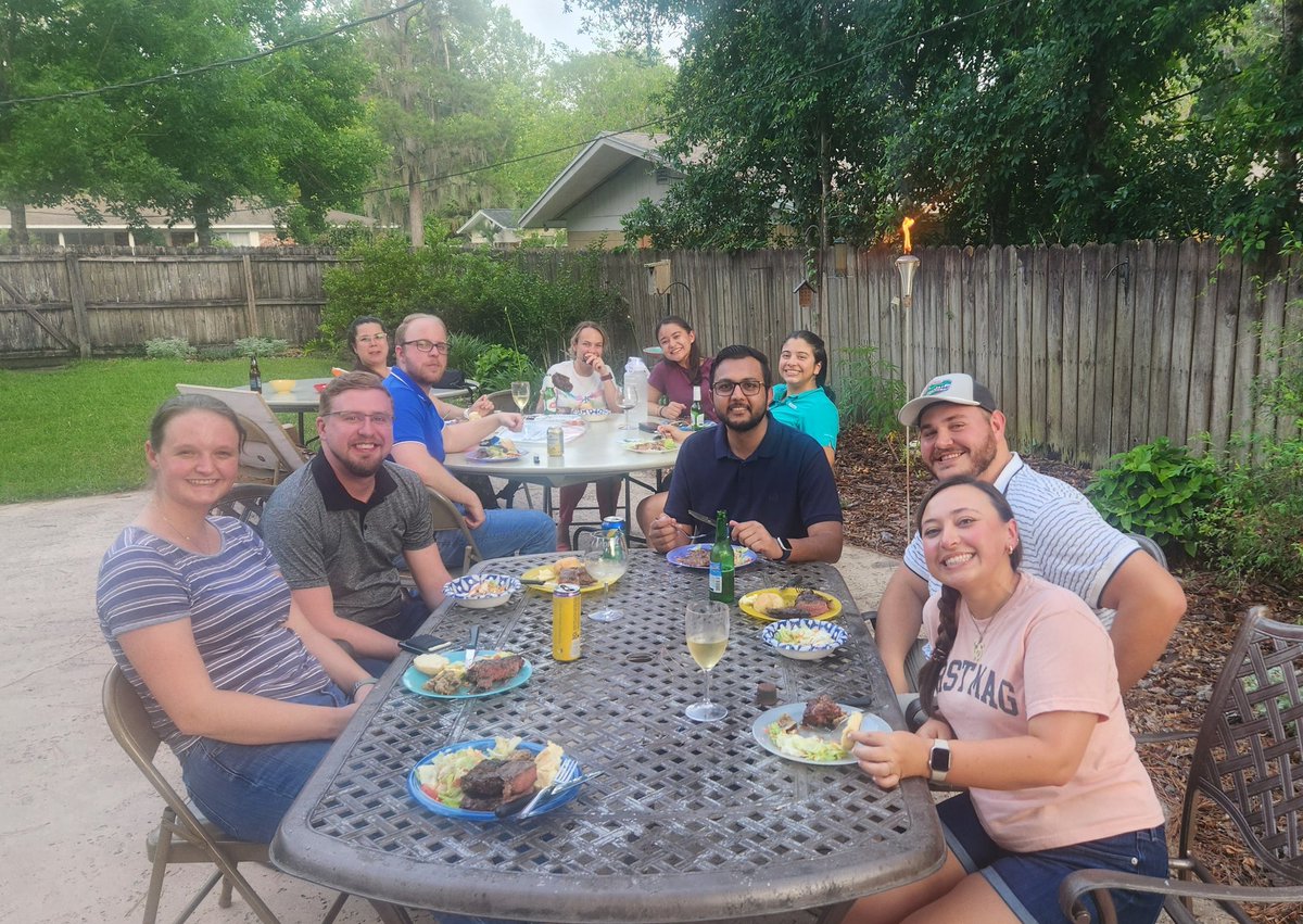 We are still eating those steaks from <a href="/LHaimon/">Lané Haimon, PhD</a>'s choline project. Here we are at Lane's going away party. <a href="/uf_ansci/">UF IFAS Animal Sciences Dept.</a> <a href="/AMCB_UF/">Animal Molecular & Cellular Biology</a>