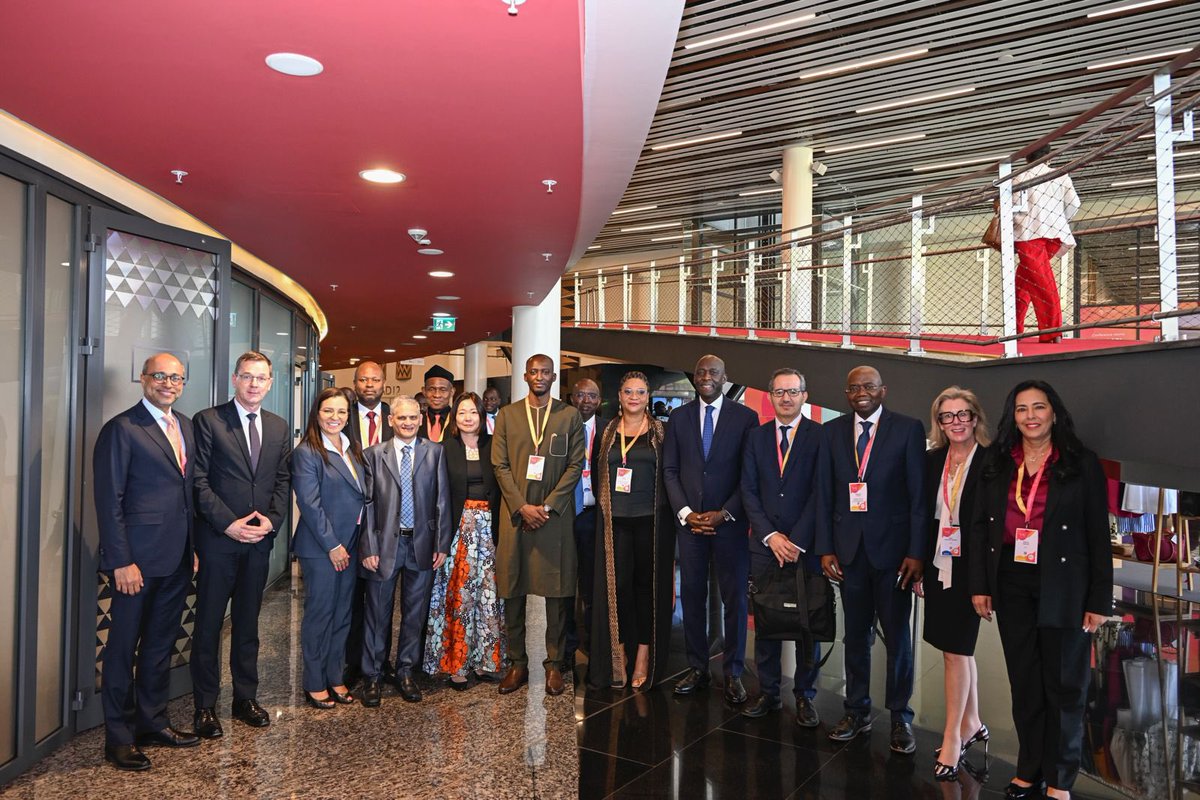 Delighted to have met with the representatives of the investment promotion agencies of Guinea, Mali, Senegal, South Africa, and Tunisia. We explored how to collaborate more effectively to generate real bankable investment opportunities. We also agreed to create a netwotk of IPAs